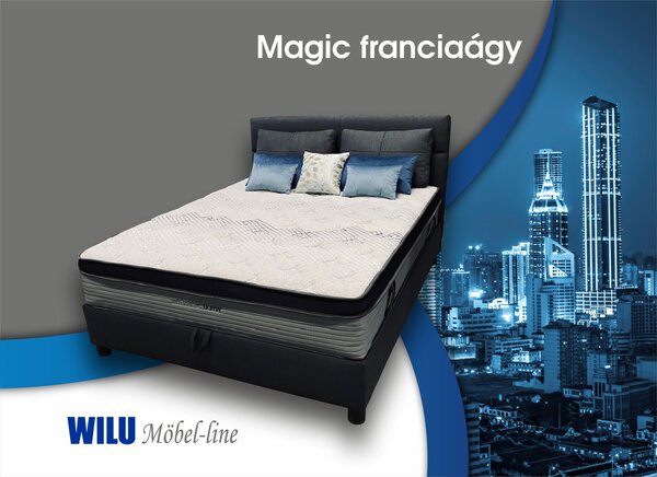 Magic boxspring ágy (Méret: 140x200)