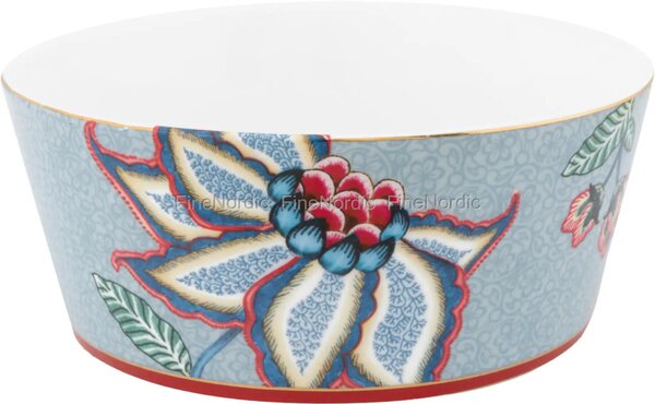 Ajándékszett Tálak & Evőpálcikák Oriental Flower Festival kék
