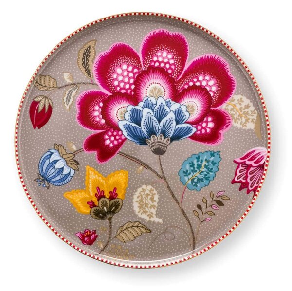 Süteményes Tálca Blooming Tales Fantasy khaki