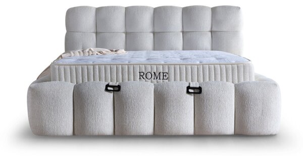 Livora Rome ágykeret és matrac szett - 180x200x31 cm - Ágykeret és Táskarugós matrac