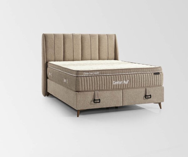 Livora Comfort Plus Ágykeret - 160x200 cm - Ágyneműtartós Ágykeret