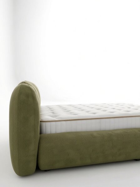 Livora LOTUS Ágyneműtartós Ágykeret és Matrac Szett - 180x200x30 cm - 7 zónás Ortopéd Táskarugós Matrac