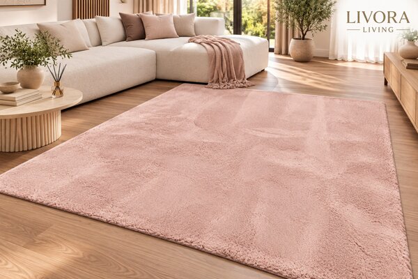 Livora Cozy Puha Szőnyeg - Rose - 60x110cm
