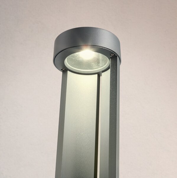 LED kültéri állólámpa, ZEUS, sötétbarna