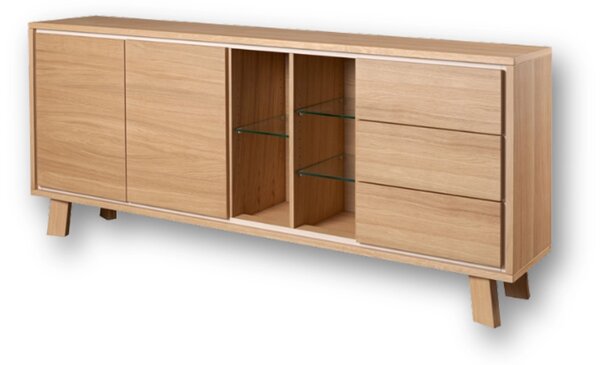 Rovere Kétajtós Háromfiókos Komód 15
