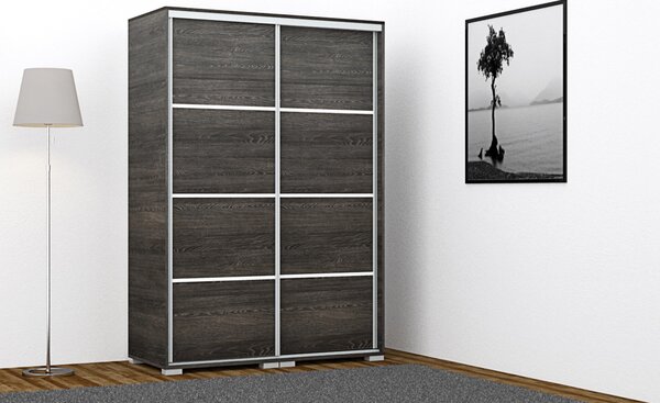 BORNEO tolóajtós gardrób (Méret: 100 cm)