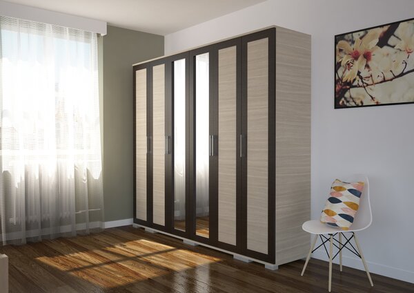 MONZA gardrób (Méret: 120 cm)