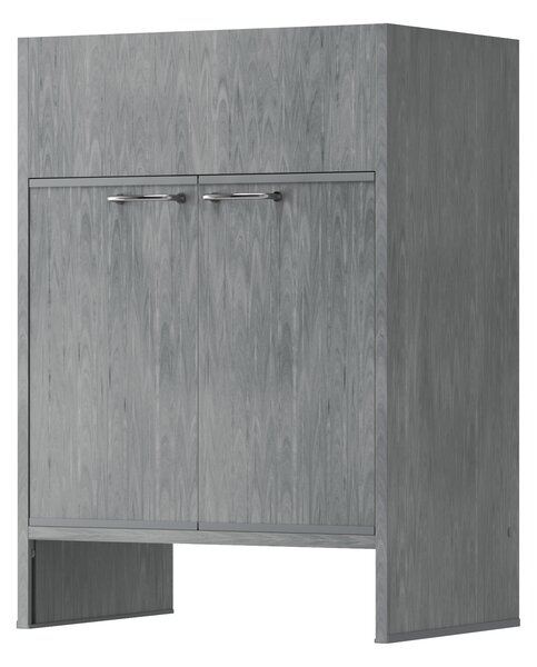 Gamma Selva, mosogatószekrény 572×380×798 mm, PVC, szürke, GMA-SZDPCV-G