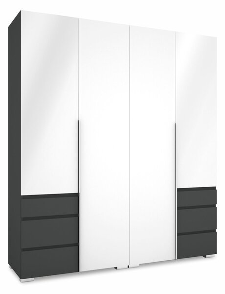 SILVER gardrób (Méret: 180 cm, Tükör: tükör nélkül)