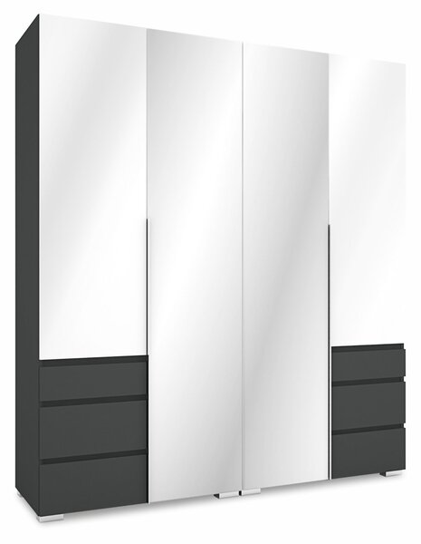 SILVER gardrób (Méret: 180 cm, Tükör: tükör nélkül)