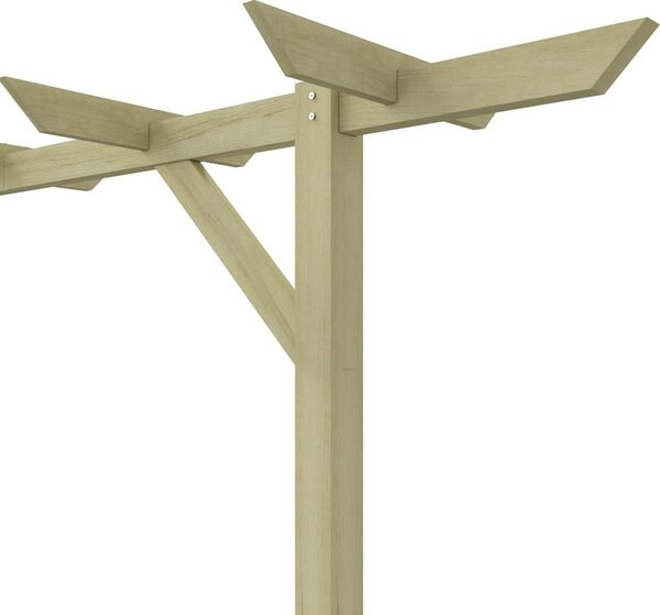 Fa kerti pergola 205 x 40 x 203 cm