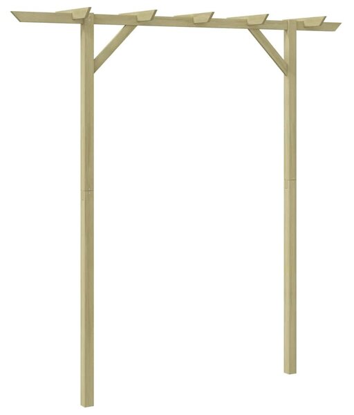 Fa kerti pergola 205 x 40 x 203 cm