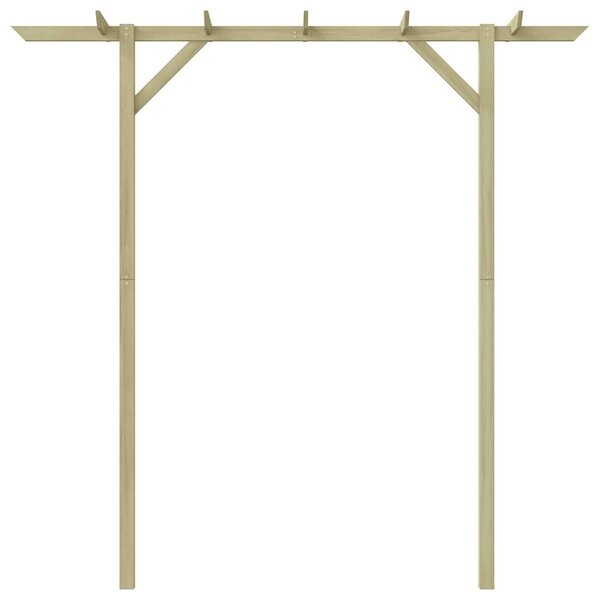 Fa kerti pergola 205 x 40 x 203 cm