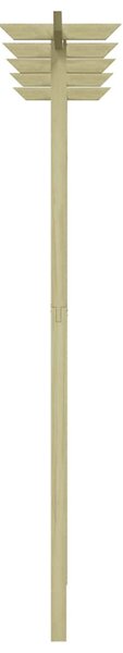 Fa kerti pergola 205 x 40 x 203 cm