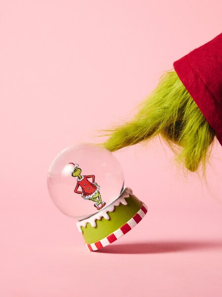 Sinsay - Karácsonyi hógömb Grinch - halványzöld