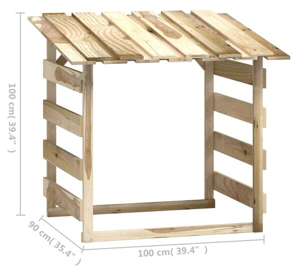2 db impregnált fenyőfa pergola tetővel 100 x 90 x 100 cm
