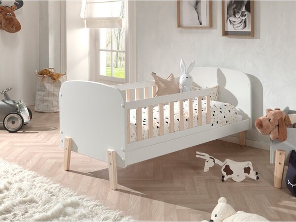 Toddler fehér gyerekágy, 70 x 140 cm - Vipack