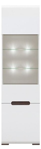 Azteca REG1W1D/21/6 magas vitrines szekrény