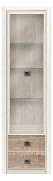 Koen II REG1W2S vitrines szekrény