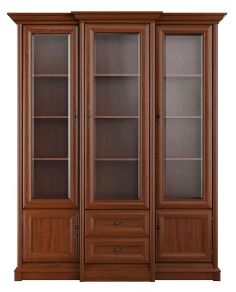 Sonata vitrines szekrény 3W/2S