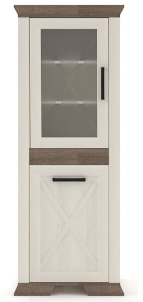 Marsel REG1D1W vitrines szekrény