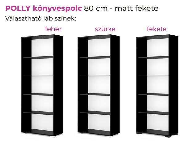POLLY könyvespolc (Méret: 42 cm)