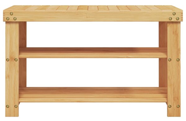 3 szintes bambusz cipőtartó 70 x 27,5 x 45 cm