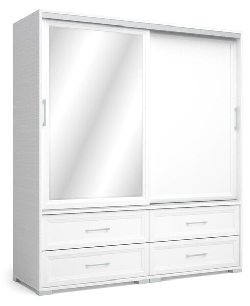 TRÓJA tolóajtós gardrób (Méret: 120 cm)