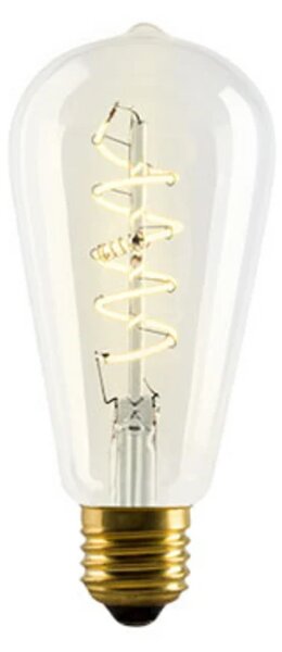 Izzó LED 4W (180lm) ST64 Clear CRI90 Dimmable E27 - e3light - Lampemesteren