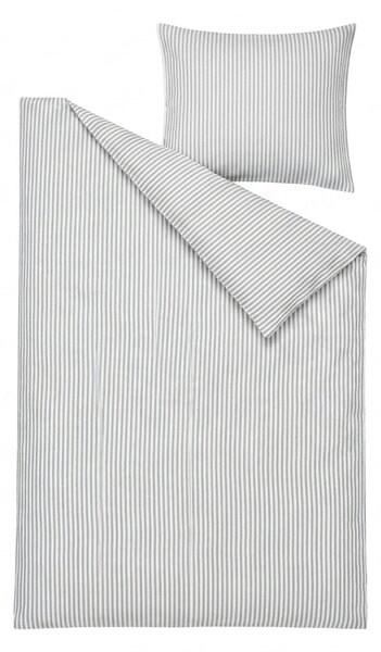 Pamut ágynemű SOFT STRIPES szürke Ágyneműhuzat mérete: 70 x 80 cm | 140 x 200 cm