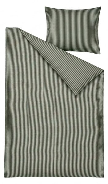 Pamut ágynemű SOFT STRIPES zöld Ágyneműhuzat mérete: 70 x 80 cm | 140 x 200 cm