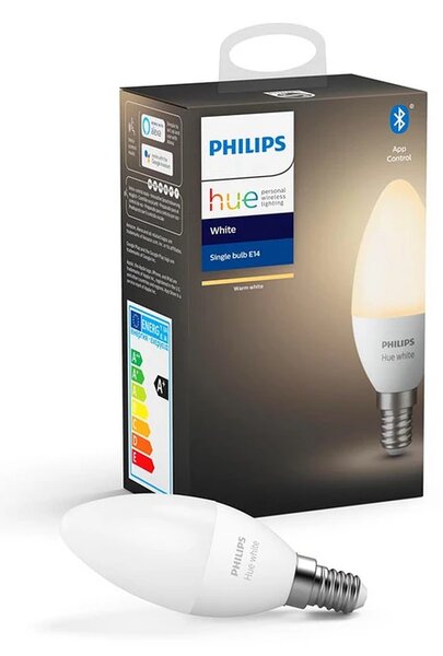 Philips Hue - White 5.5W Bluetooth E14 Izzó - Lampemesteren