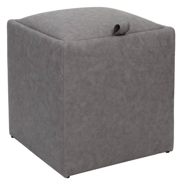 Box puff - M609 szövet - világosszürke