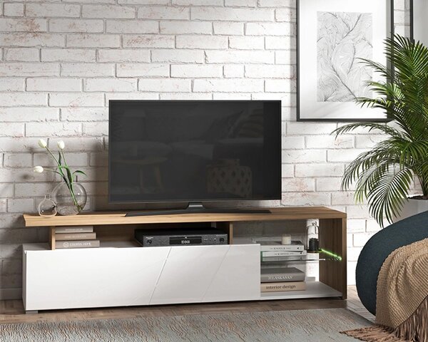 Aurora TV állvány artisan (Színek: Artisan/Fehér)