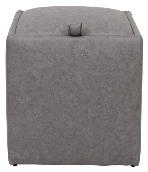 Box puff - M609 szövet - világosszürke