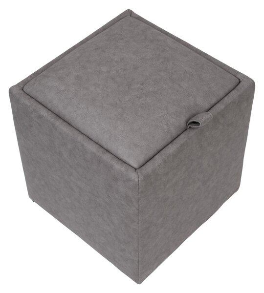 Box puff - M609 szövet - világosszürke