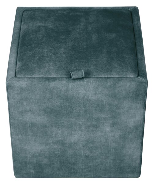 Box puff - P13 szövet - türkiz