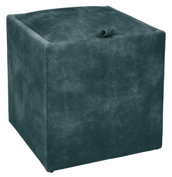 Box puff - P13 szövet - türkiz