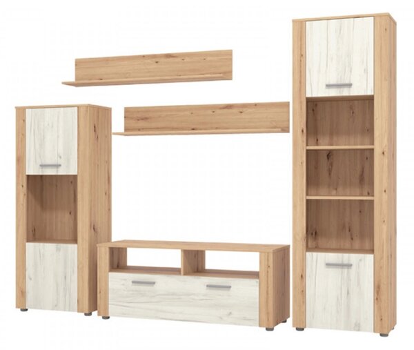 Vera nappali bútor artisan tölgy/fehér tölgy