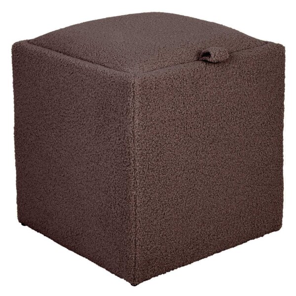 Box puff - T07 szövet - barna