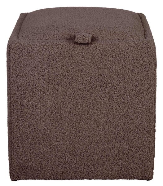 Box puff - T07 szövet - barna