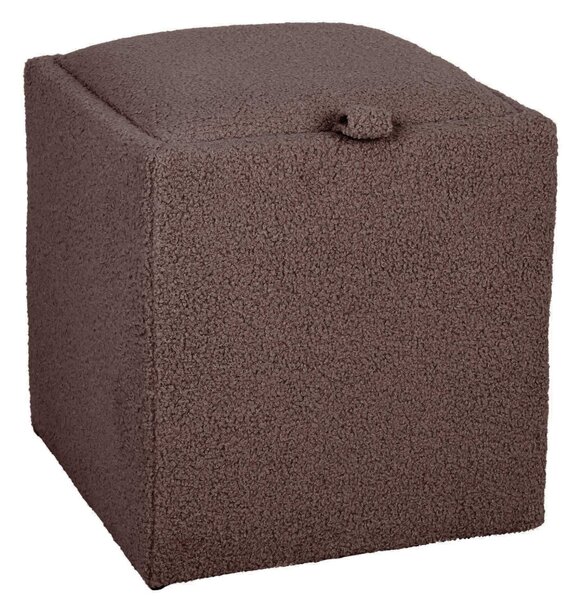 Box puff - T07 szövet - barna