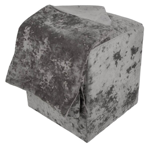 Cube H puff huzattal - E30 szövet - szürke