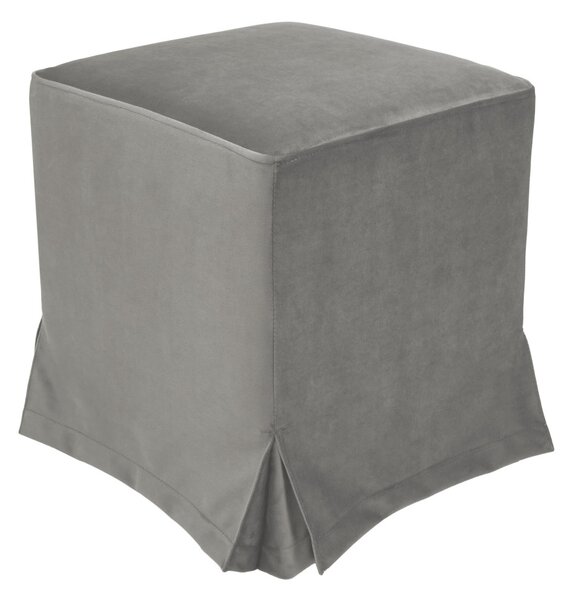 Cube H puff huzattal - H34 szövet - világosszürke