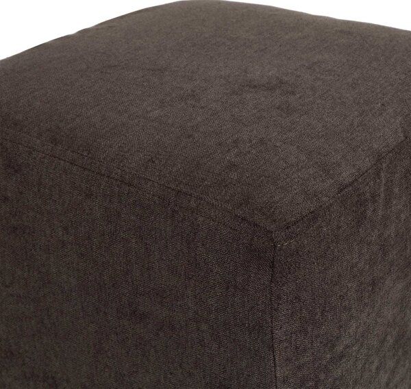 Cube H puff huzattal - K07 szövet - barna