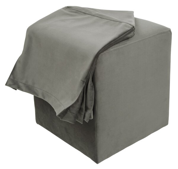 Cube H puff huzattal - H49 szövet - petrolszürke