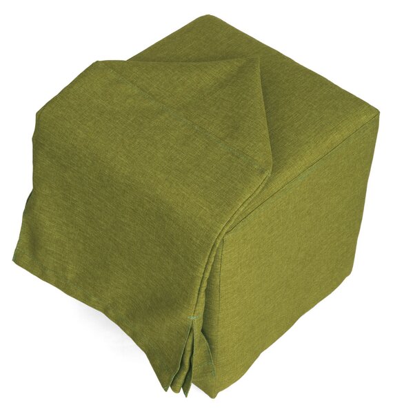 Cube H puff huzattal - S22 szövet - zöld