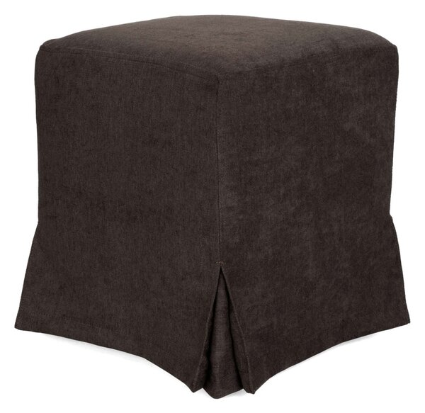 Cube H puff huzattal - K07 szövet - barna