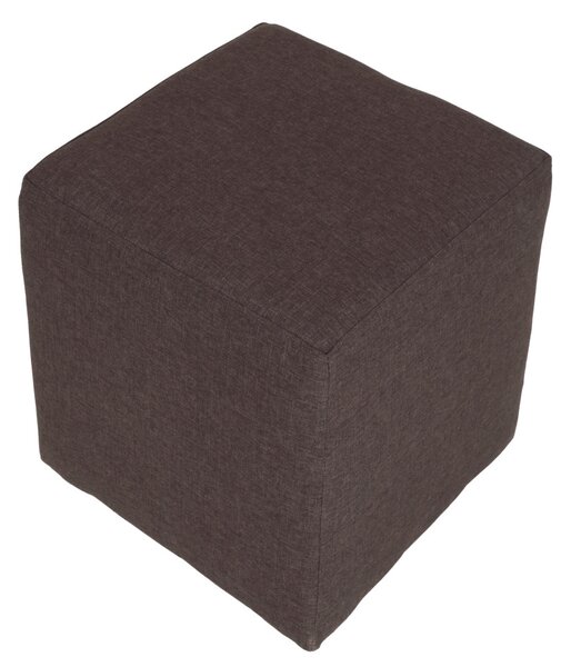 Cube puff - S04 szövet - barna