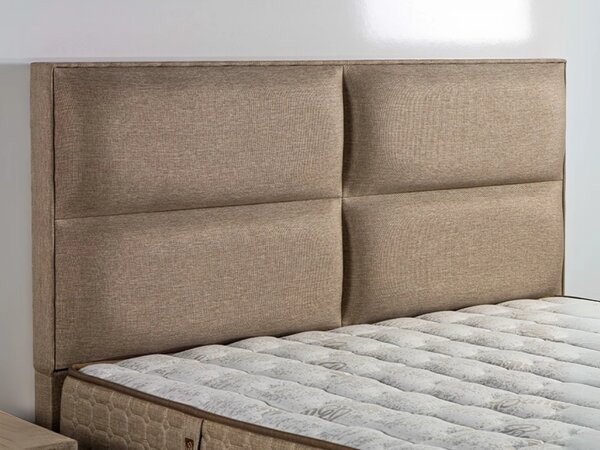 Sidney boxspring ágy (Méret: 140x200, Szín: Krém)